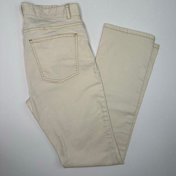 Eileen Fisher Denim - Eileen Fisher Petites Cream Denim Skinny Jeans